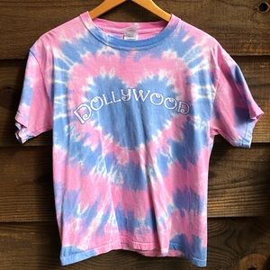 VINTAGE 90s Dollywood Pastel Heart Tee